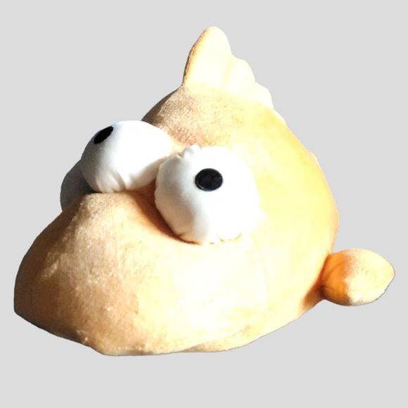 Universal Studios The Simpsons Plush BLINKY 3 Eyed Orange Fish Matt Groening - Picture 2 of 9